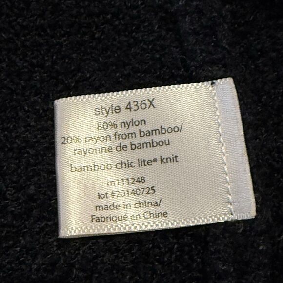 Barefoot Dreams Bamboo Chic Lite Ombre Open Front Cardigan Gray Taupe Size 2X - Picture 7 of 7